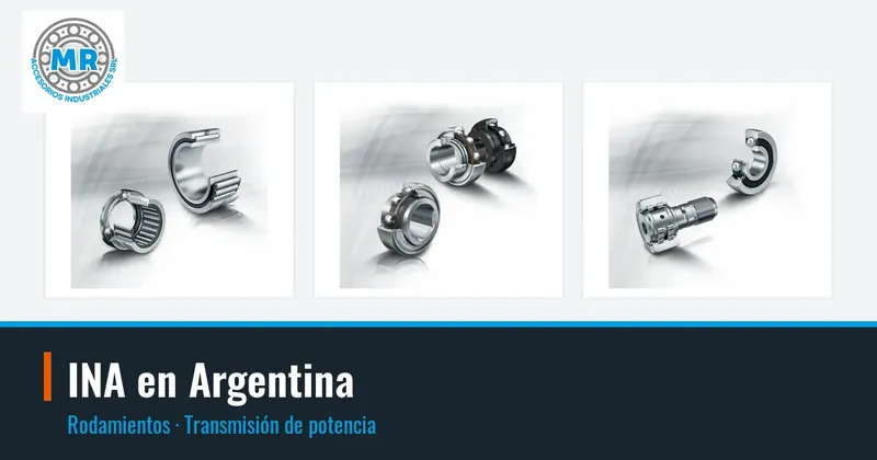 INA en Argentina: rodamientos, transmisión de potencia