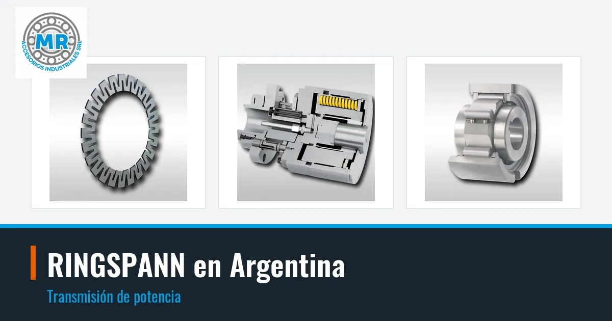 RINGSPANN en Argentina: transmisión de potencia