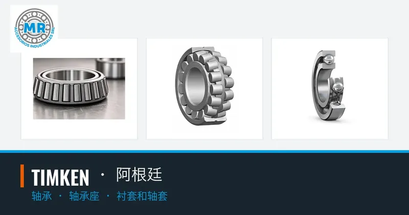 TIMKEN · 阿根廷：轴承, 轴承座, 衬套和轴套