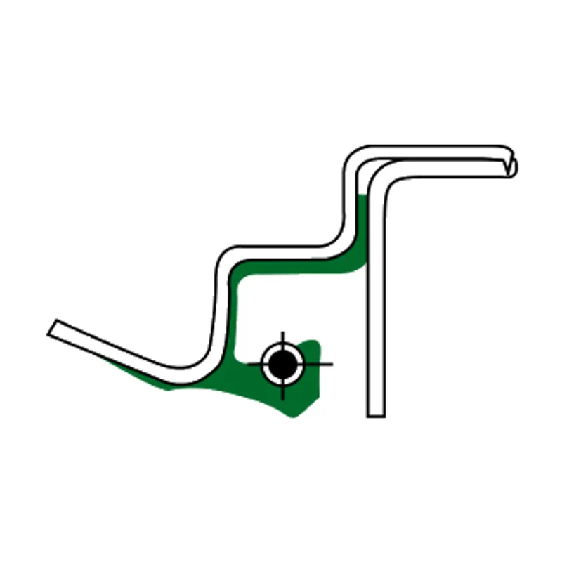 Retén DBH de diseño especial A 089, perfil en corte · DBH 5559