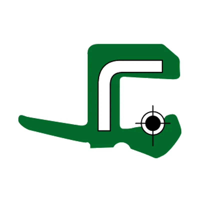 Retén DBH de diseño especial A 104, perfil en corte · DBH 8452