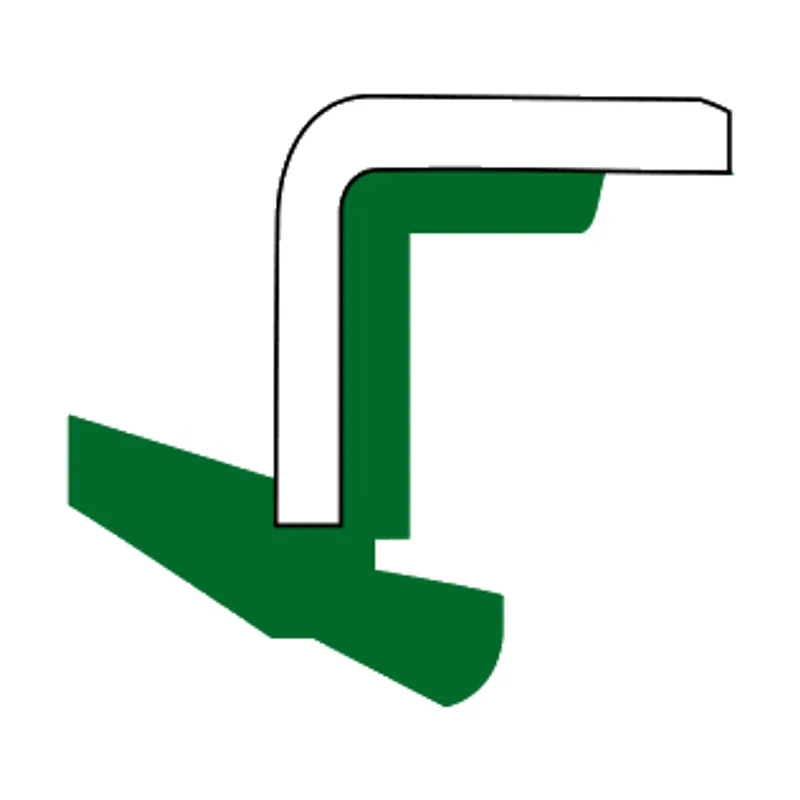 Retén DBH de diseño especial A 131, perfil en corte · DBH 6887