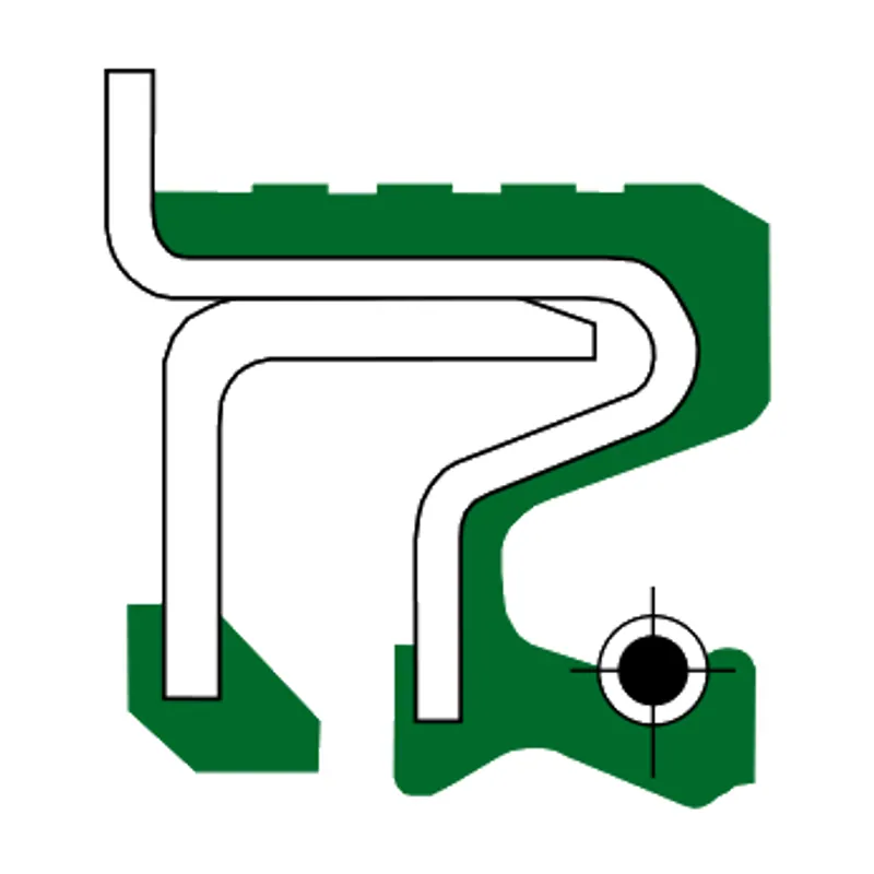 Retén DBH de diseño especial A 211, perfil en corte · DBH 9483Pol