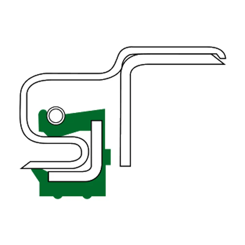Retén DBH de diseño especial A 247, perfil en corte · DBH 1105