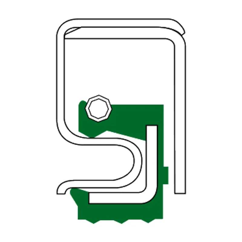 Retén DBH de diseño especial A 255, perfil en corte · DBH 1108