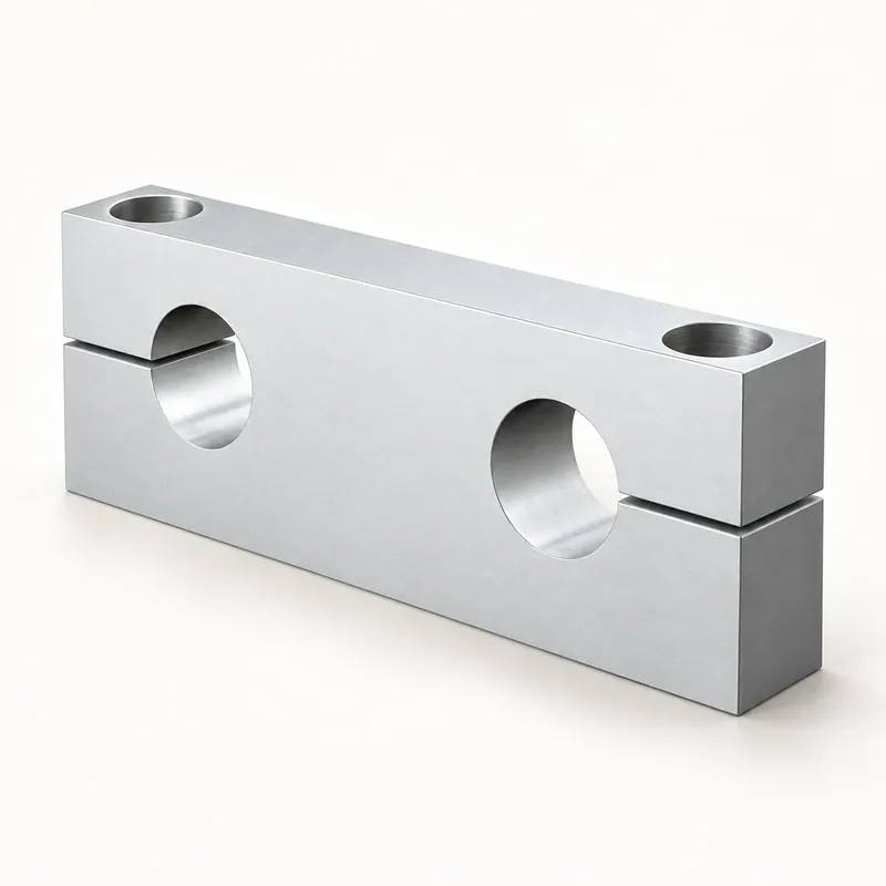 Bloque de eje tándem de aluminio para unidades lineales · SKF LEAS 25 A