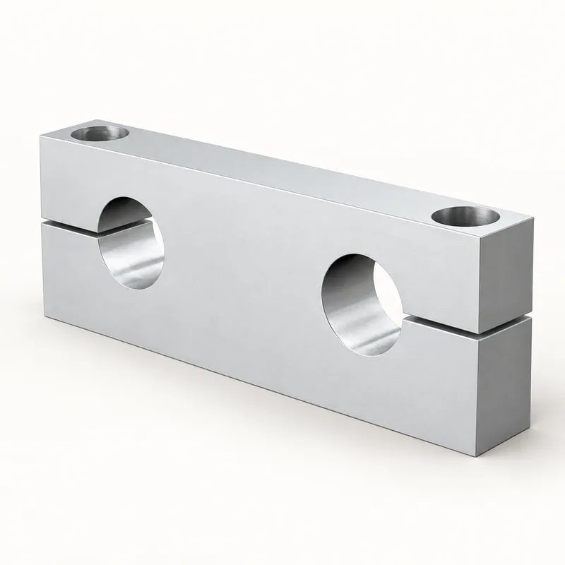 Bloque de eje tándem de aluminio para unidades lineales · SKF LEBS 25 A