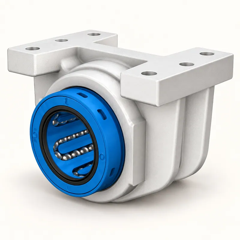 Unidad lineal cerrada de aluminio con rodamiento de bolas · SKF LUCD 50-2LS