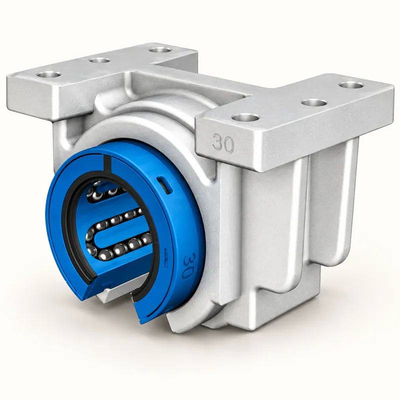 Unidad lineal abierta de aluminio con rodamiento de bolas · SKF LUCT 50