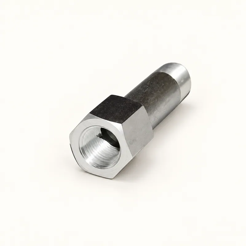 Adaptador recto metálico con rosca macho de 1/8 NPT en ambos extremos · SKF LL/10181