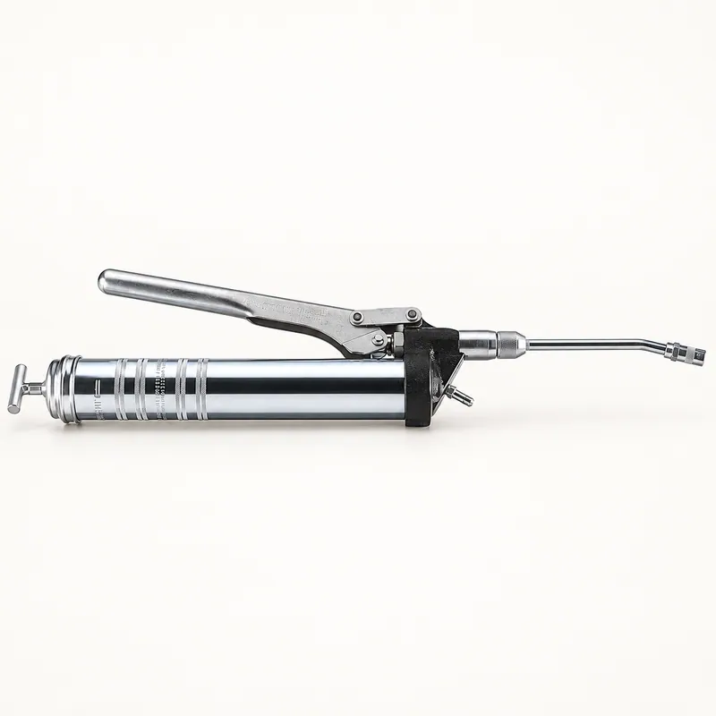 Pistola engrasadora manual de alta presión con cuerpo metálico y boquilla articulada · SKF LL/1035