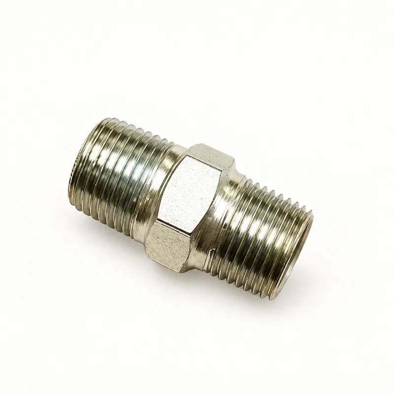 Niple de acero cilíndrico con rosca macho en ambos extremos, 3/8 NPT · SKF LL/10540