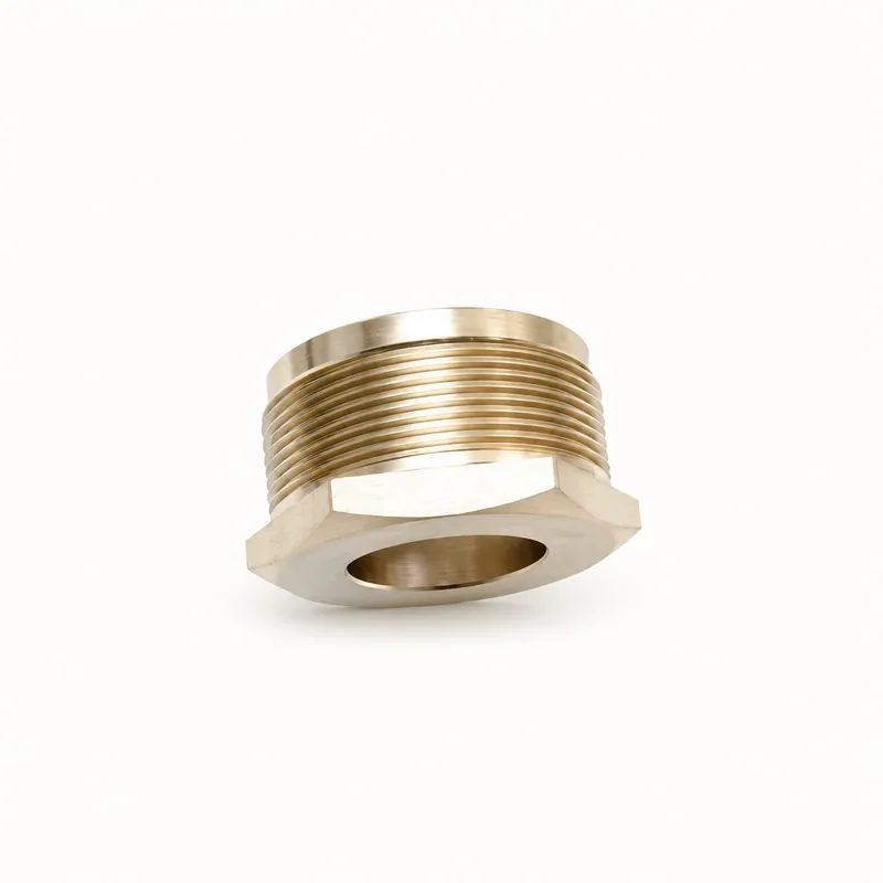 Tuerca prensaestopas metálica hexagonal para conjunto de bomba, con rosca interior · SKF LL/12333