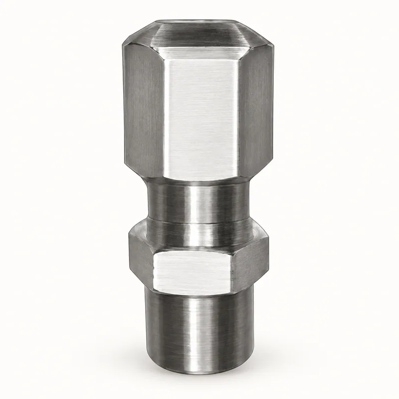 Conector rápido de acero para tubo de 4 mm con rosca de 1/8 pulgada · SKF LL/226-13752-4