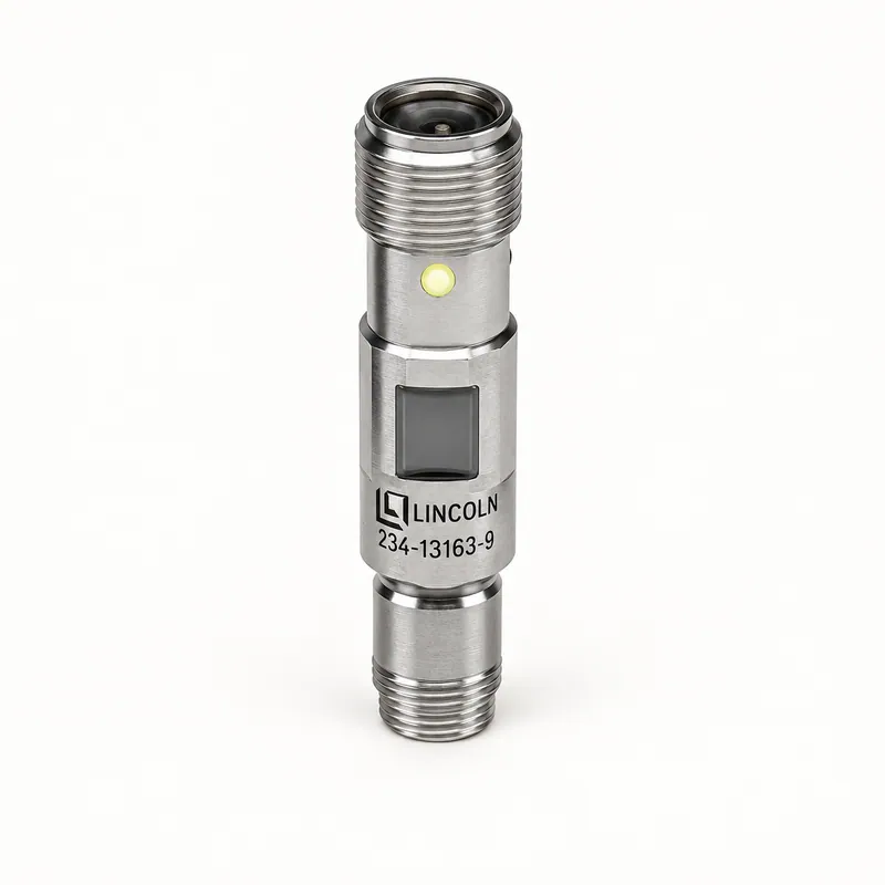 Detector de pistón universal cilíndrico con cuerpo metálico y conector eléctrico · SKF LL/234-13163-9