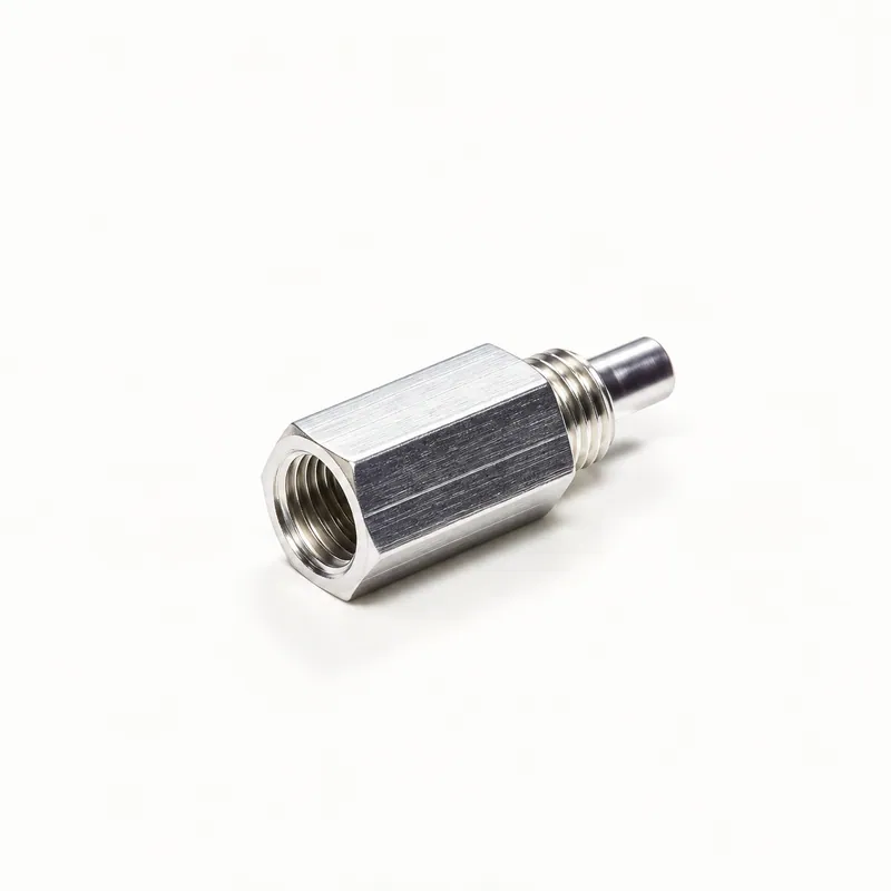 Adaptador de salida para válvula divisora con manguera de 1/8 pulgadas y válvula de retención · SKF LL/239857