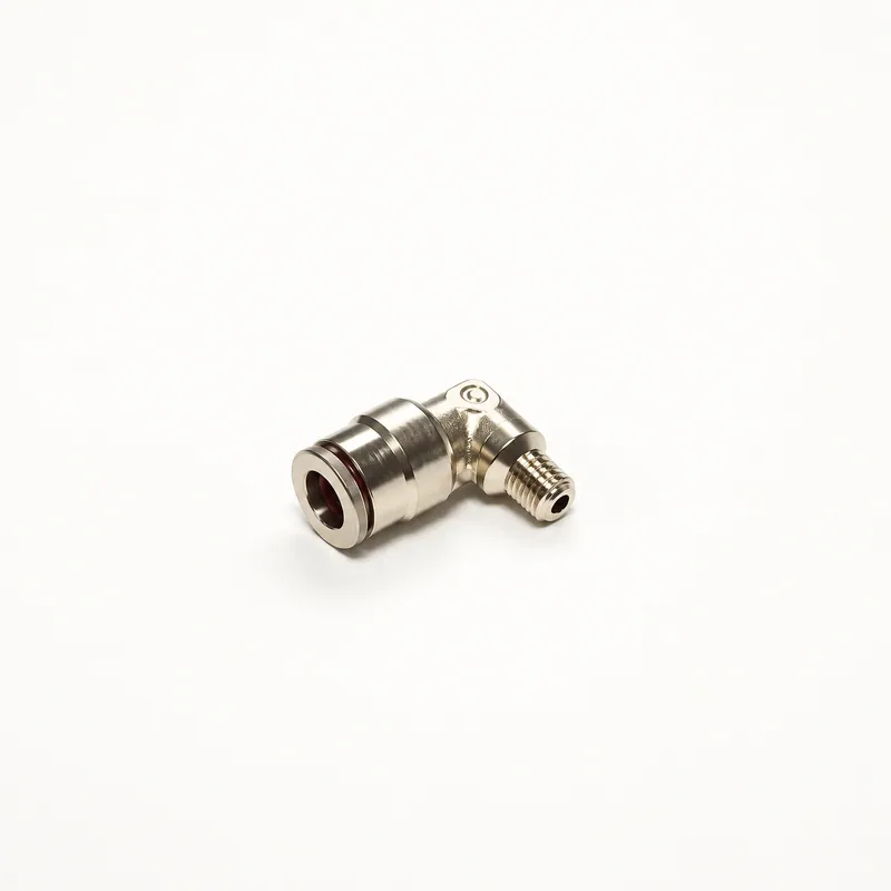 Codo macho de acero de 90° con conexión rápida para tubo de nailon de 6 mm · SKF LL/244056
