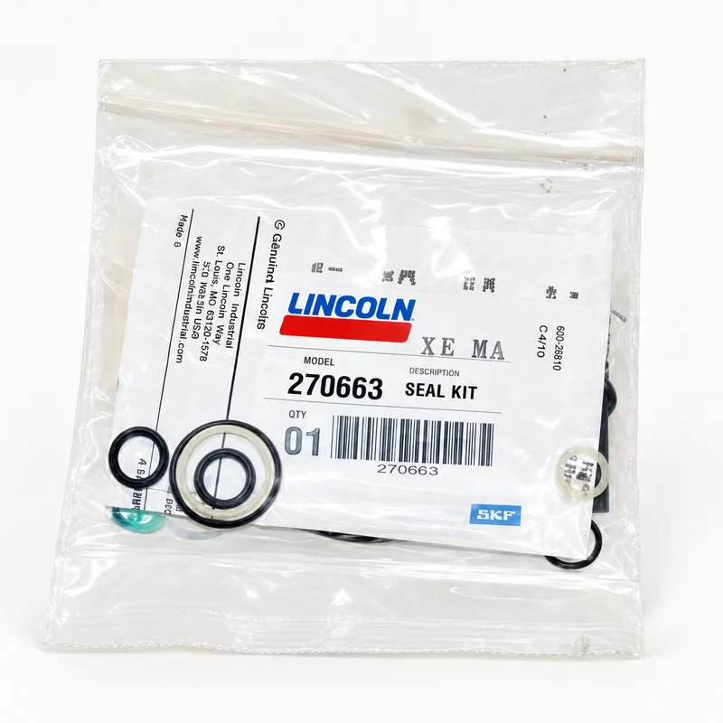 Kit de reparación de sellos con anillos y empaquetaduras para bombas hidráulicas y eléctricas · SKF LL/270663