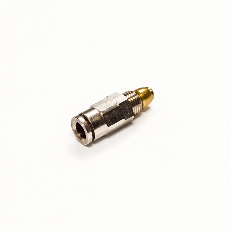 Conector metálico Quicklinc con válvula de retención y rosca de 10 mm · SKF LL/272658