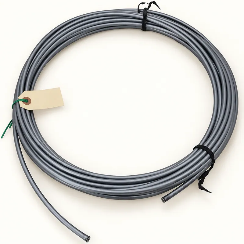 Rollo de tubo de nailon flexible de 25 pies, lleno de grasa, para línea de alimentación · SKF LL/274047