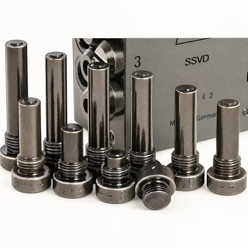 Tornillos de ajuste de dosificación metálicos con rosca fina y cabeza hexagonal · SKF LL/303-16125-1