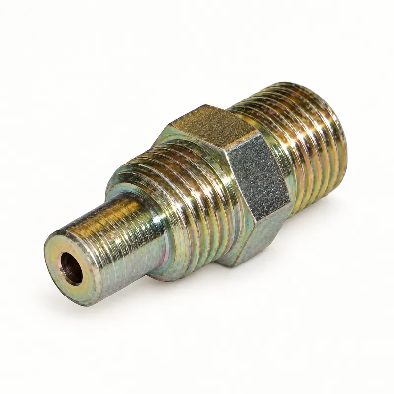 Adaptador de salida para válvula divisora, conector metálico roscado · SKF LL/504-31606-3
