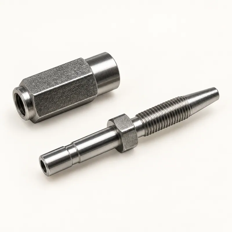 Espárrago metálico para manguera de plástico de alta presión con rosca · SKF LL/532-30739-1