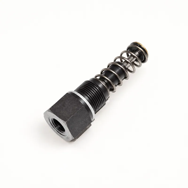 Elemento de bomba de grasa cilíndrico de acero con pistón y roscas de montaje · SKF LL/600-26875-2