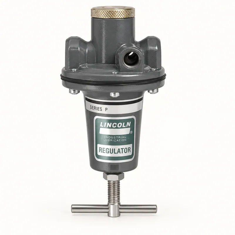 Regulador de aire metálico de 1/4 pulgada, con perilla y manómetro · SKF LL/600004