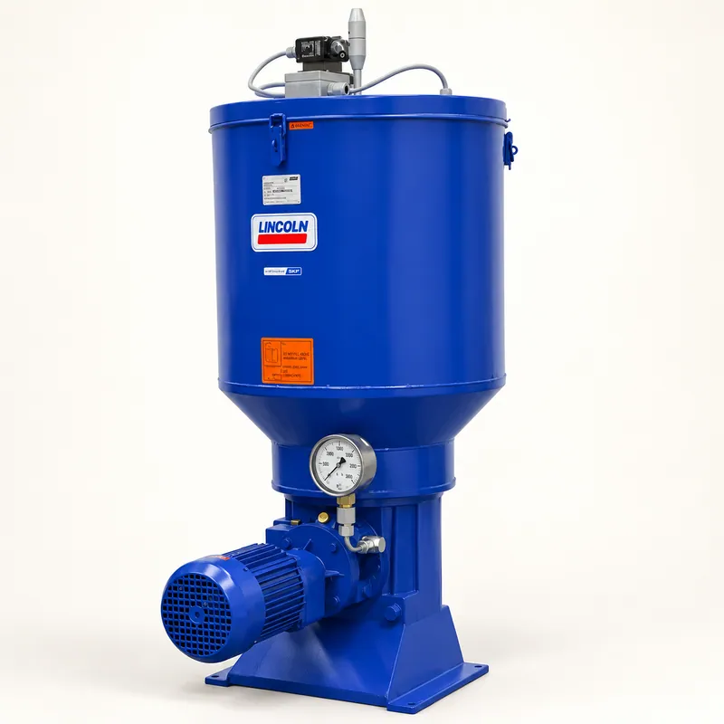 Bomba de lubricación de cuerpo metálico con conexiones · SKF LL/605-40272-1