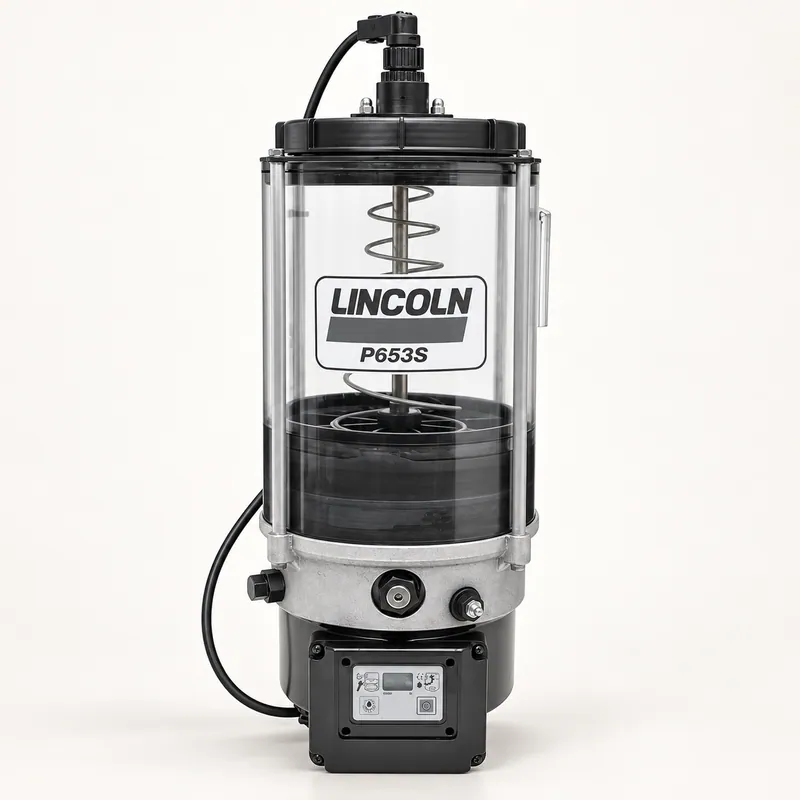 Bomba eléctrica de lubricante con cuerpo metálico y motor integrado · SKF LL/80078