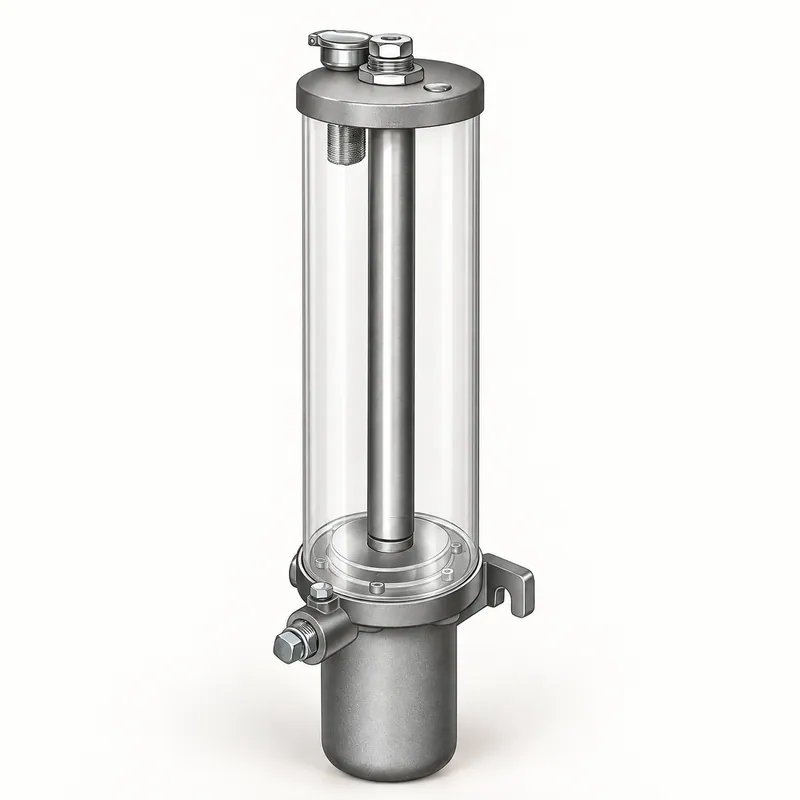 Bomba de aceite neumática con cuerpo metálico, relación 20:1 y conexión de 1/4 NPTF · SKF LL/82570
