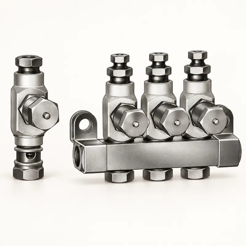 Inyector de aceite Centro-Matic SL-42 de cuerpo metálico · SKF LL/83313