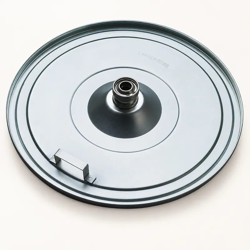 Plato seguidor circular de acero prensado para tambor de grasa de 400 libras · SKF LL/83366