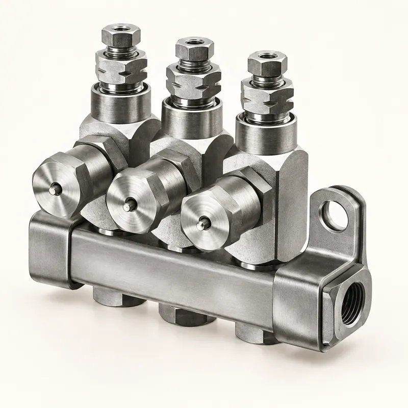 Inyector de grasa con cuerpo estriado y conexiones roscadas · SKF LL/83900