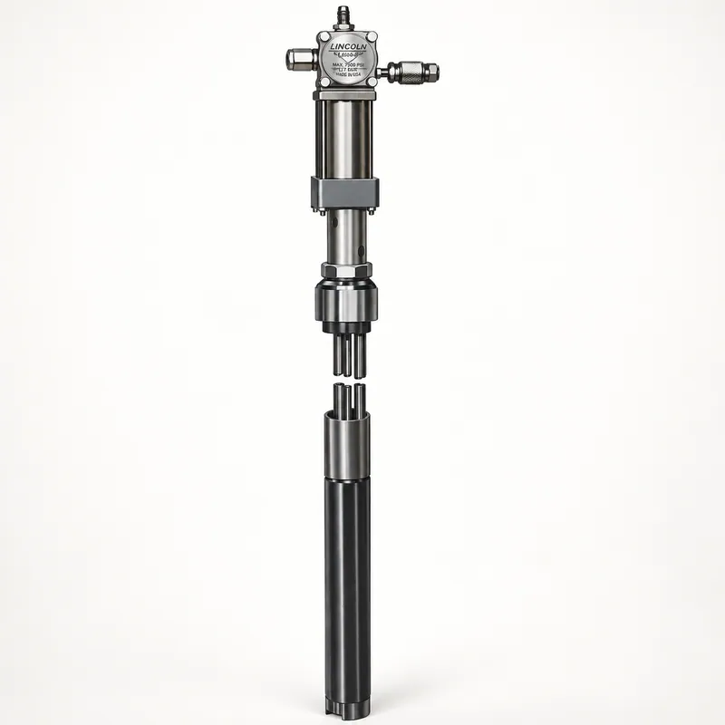 Bomba de acero inoxidable cilíndrica para fluidos corrosivos · SKF LL/84080-9