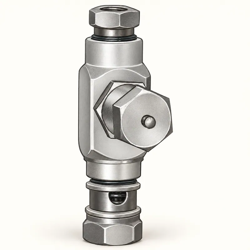Inyector de aceite SL43 con sellos Viton y cuerpo metálico hexagonal · SKF LL/84110