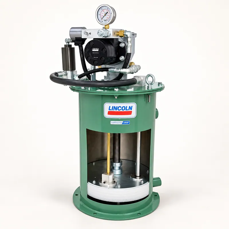 Bomba eléctrica de lubricación con cuerpo metálico y motor · SKF LL/84491