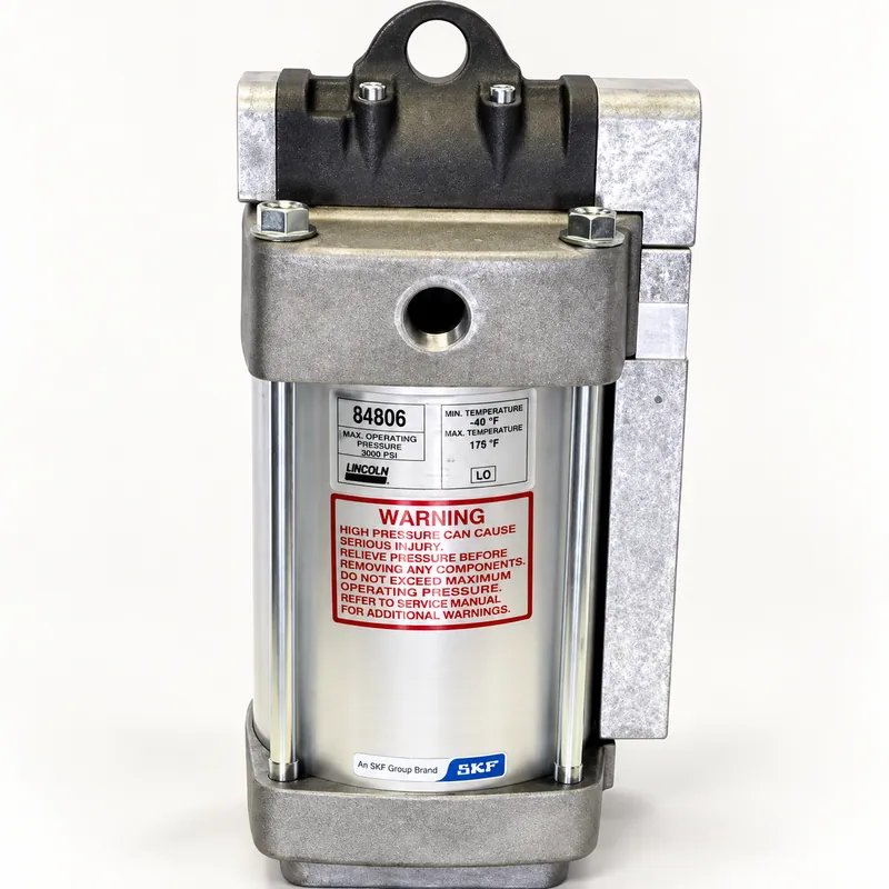 Motor neumático de 6 pulgadas, cilindro metálico con conexiones · SKF LL/84806