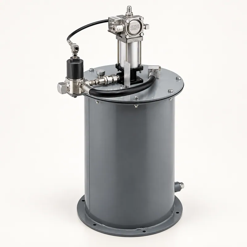 Bomba de balde cilíndrica de acero para lubricación centralizada · SKF LL/85460