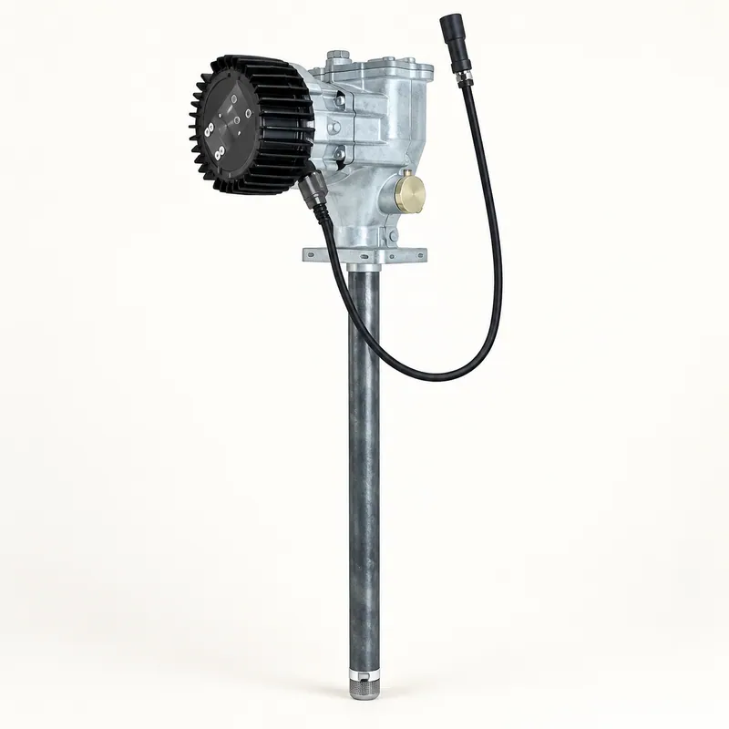 Bomba eléctrica de lubricante con cuerpo metálico y motor vertical · SKF LL/85737