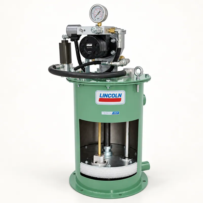 Bomba de grasa con balde de 60 libras y sensor incorporado · SKF LL/85763