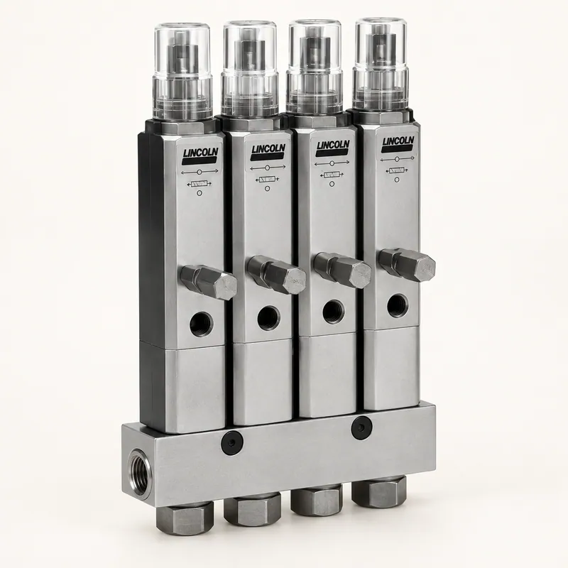 Inyector de grasa de acero con cuerpo cilíndrico y conexiones roscadas para lubricación automática · SKF LL/85780-3