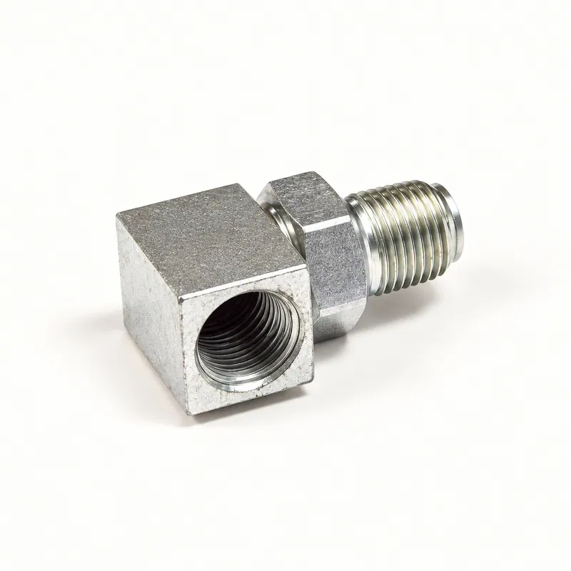 Codo giratorio de latón con rosca macho y hembra NPT de 1/8 pulgadas · SKF LL/91048