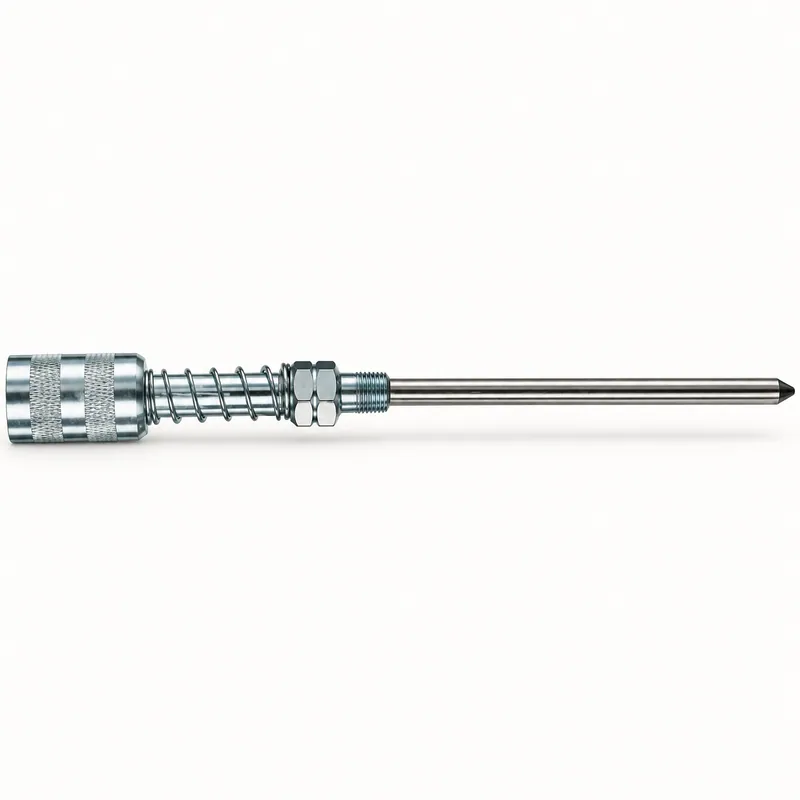 Adaptador para pistola de engrase con boquilla de aguja de 4 pulgadas, pieza metálica. · SKF LL/G901