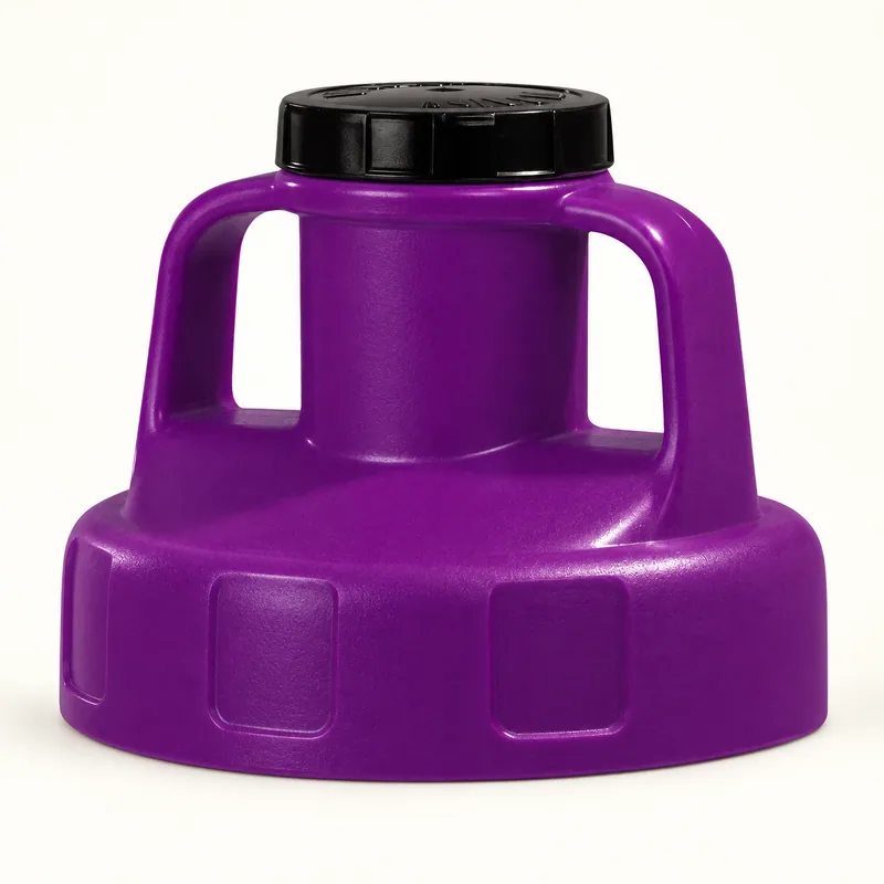 Tapa utilitaria con dos manijas, violeta, para bidón de aceite · SKF LAOS 09408