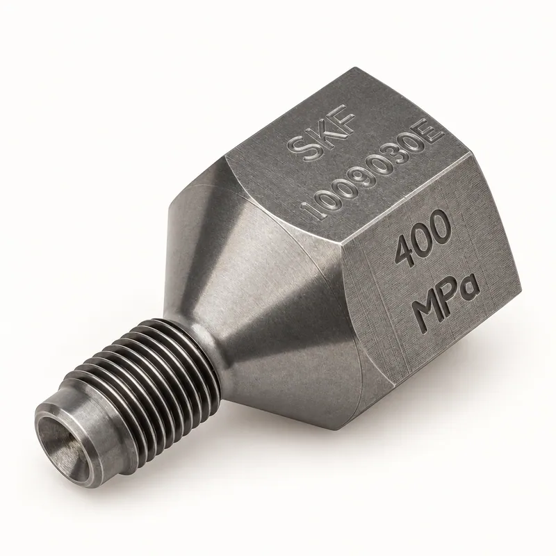 Niple de conexión hidráulica de acero · SKF 1009030 E