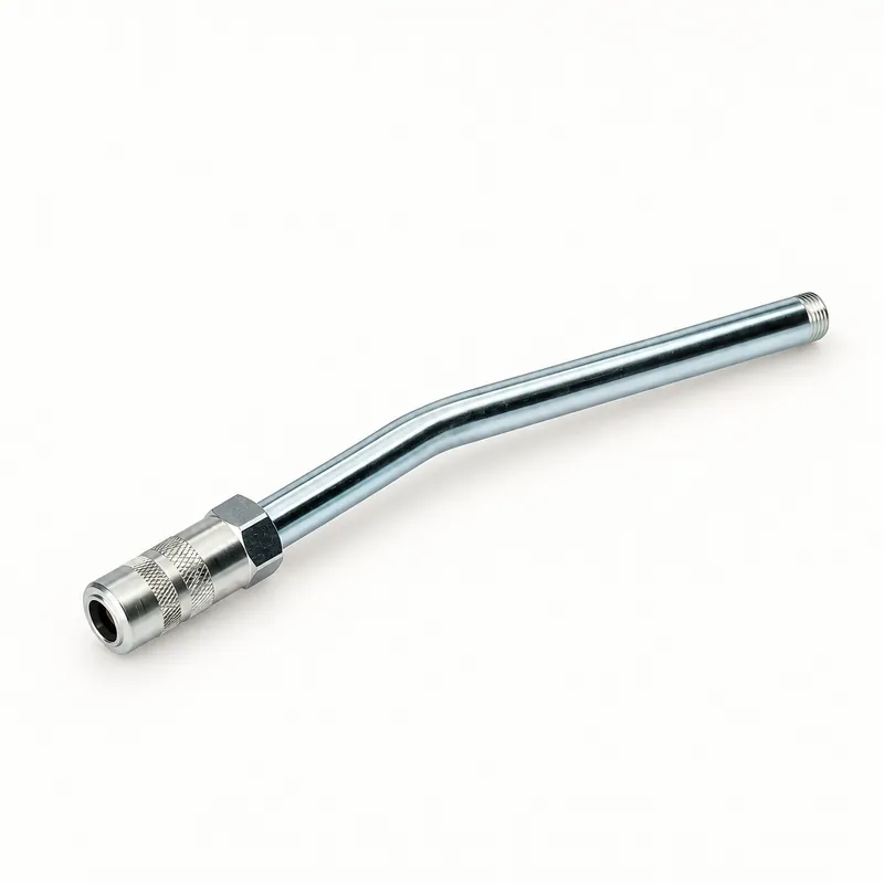 Tubo de extensión curvo de acero para engrasadora manual · SKF 1077600-1
