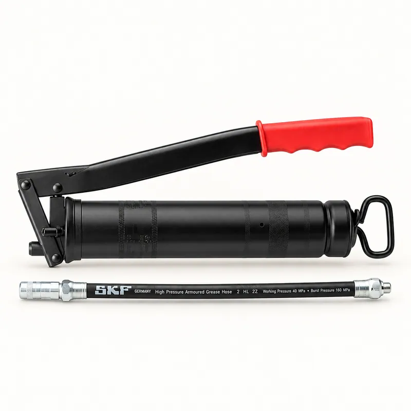 Engrasadora manual de palanca con manguera flexible · SKF 1077600 H