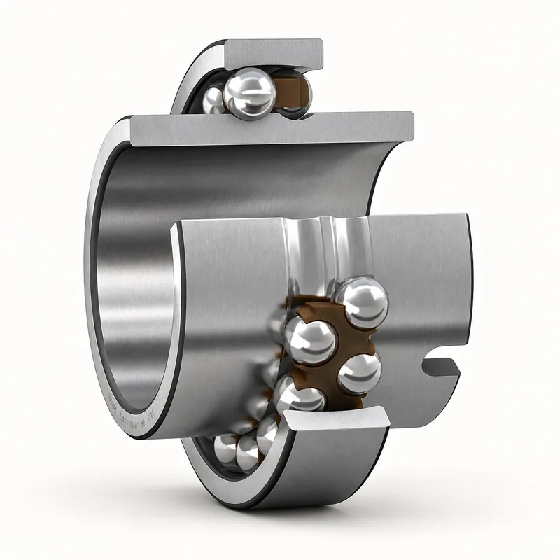 Rodamiento de bolas a rótula con anillo interior extendido y agujero cilíndrico · SKF 11204 TN9